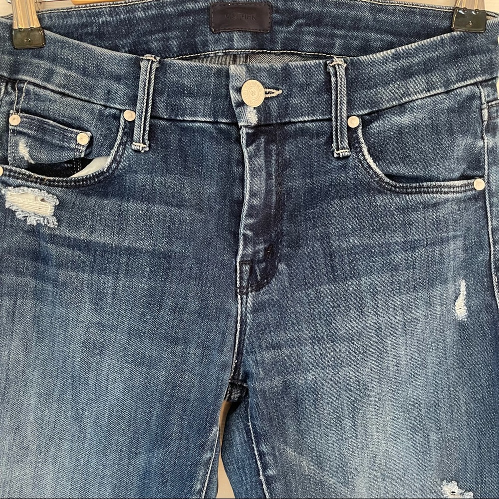 Mother Dark Skinny Jeans - Picture 2 of 4